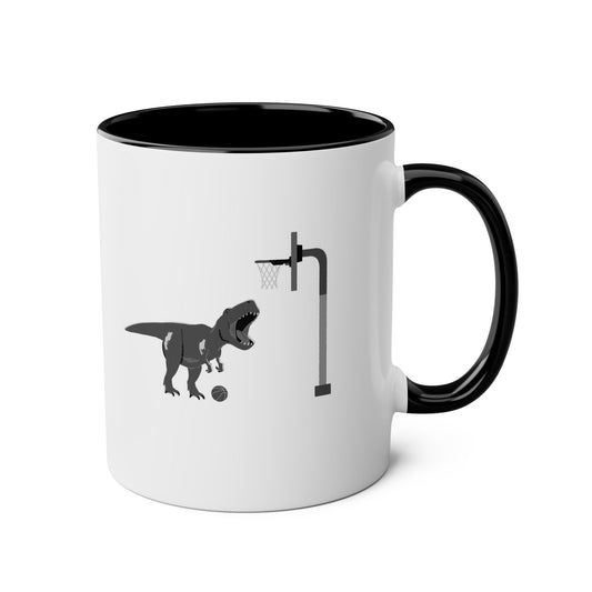 T-Rex Basketball Mug