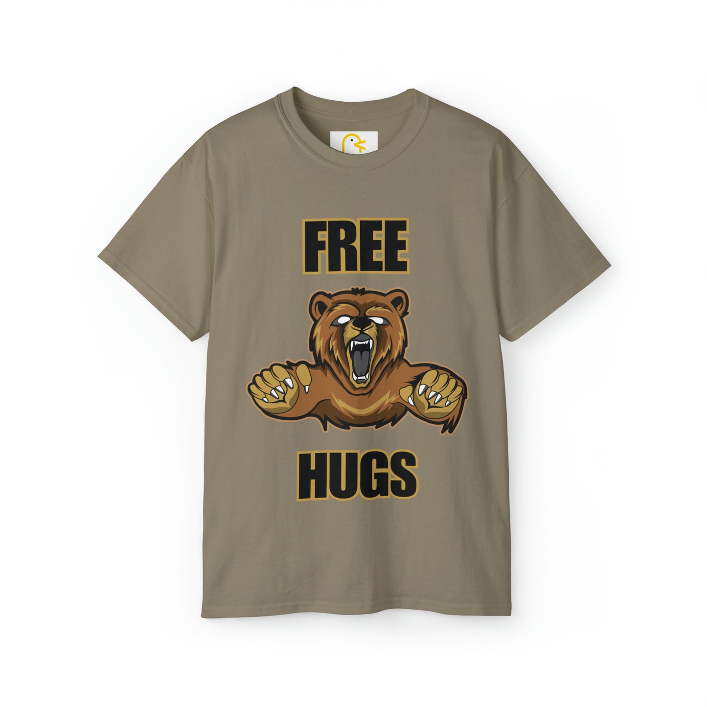 Friendly Bear T-shirt: Free Hugs