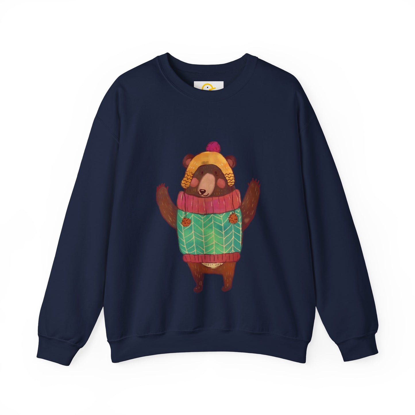 Christmas Critters Sweatshirt: Bear