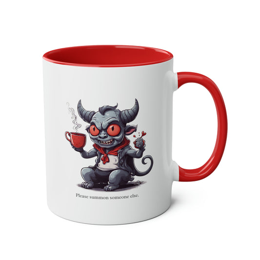 Demon Mug: Please summon someone else