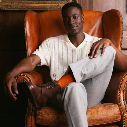 Burnt Orange Bamboo Socks