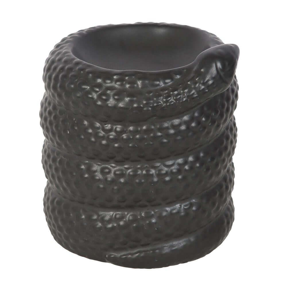 Gothic Gifts Black Snake Oil Burner and Wax Warmer