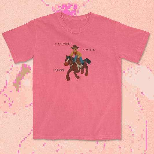 i am cringe / i am free - t-shirt