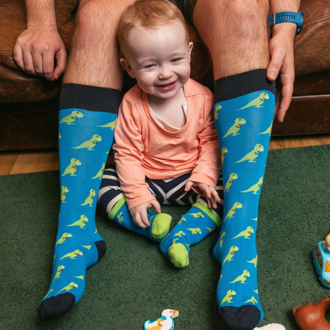 Children's T-Rex Bamboo Socks