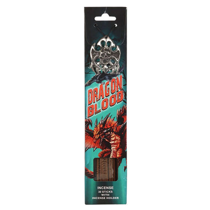 Gothic Gifts Dragon Blood Incense Sticks with Holder