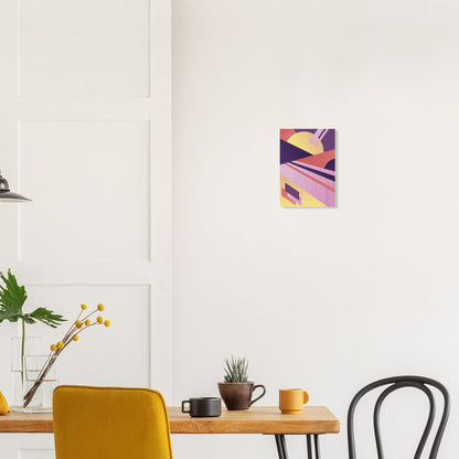 Miami Electric Retro Art Print