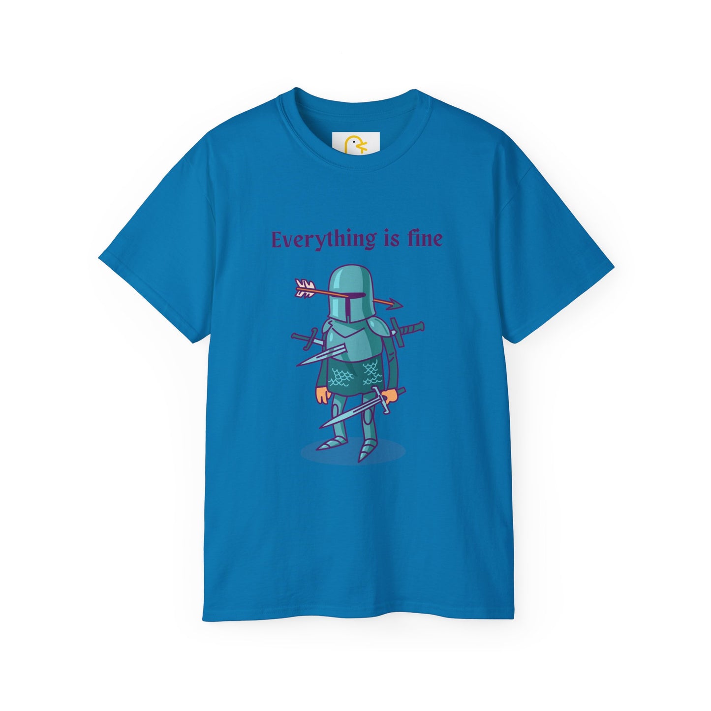 Knight T-shirt: Everything is fine