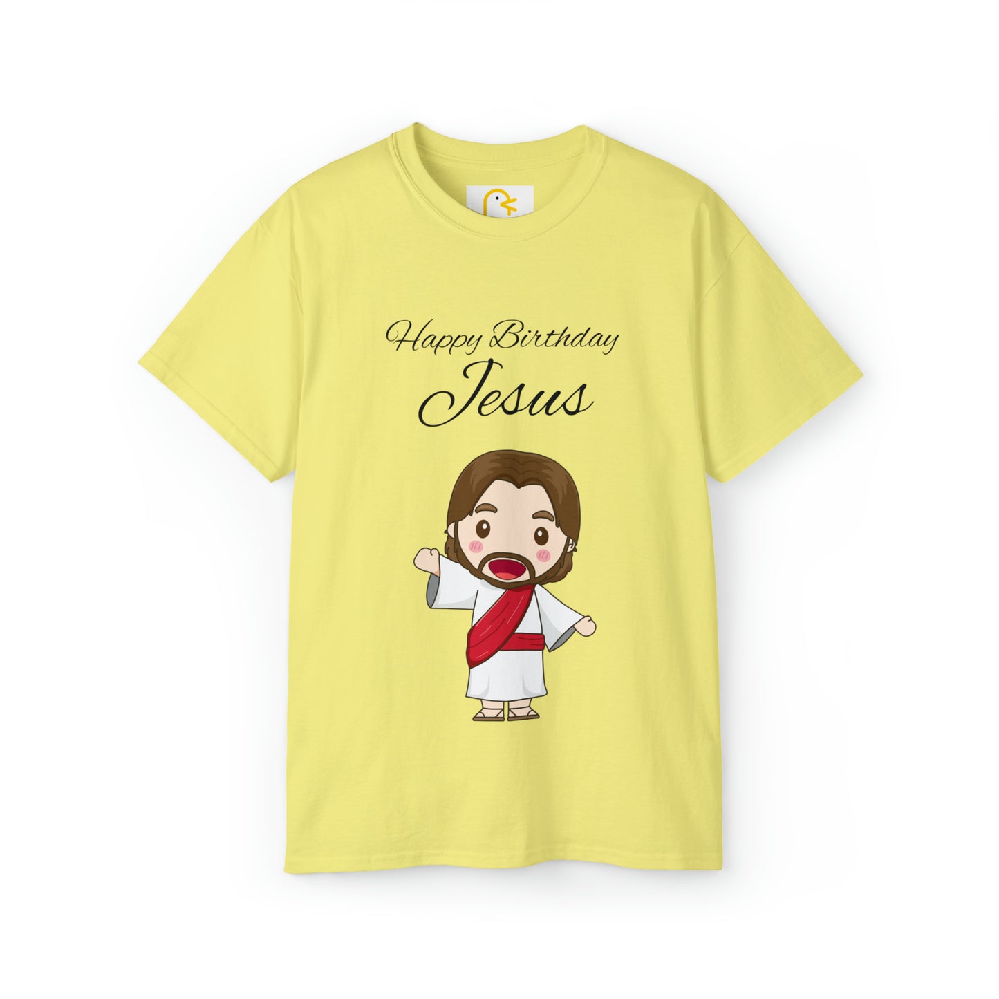 Festive Christmas T-shirt: Happy Birthday Jesus