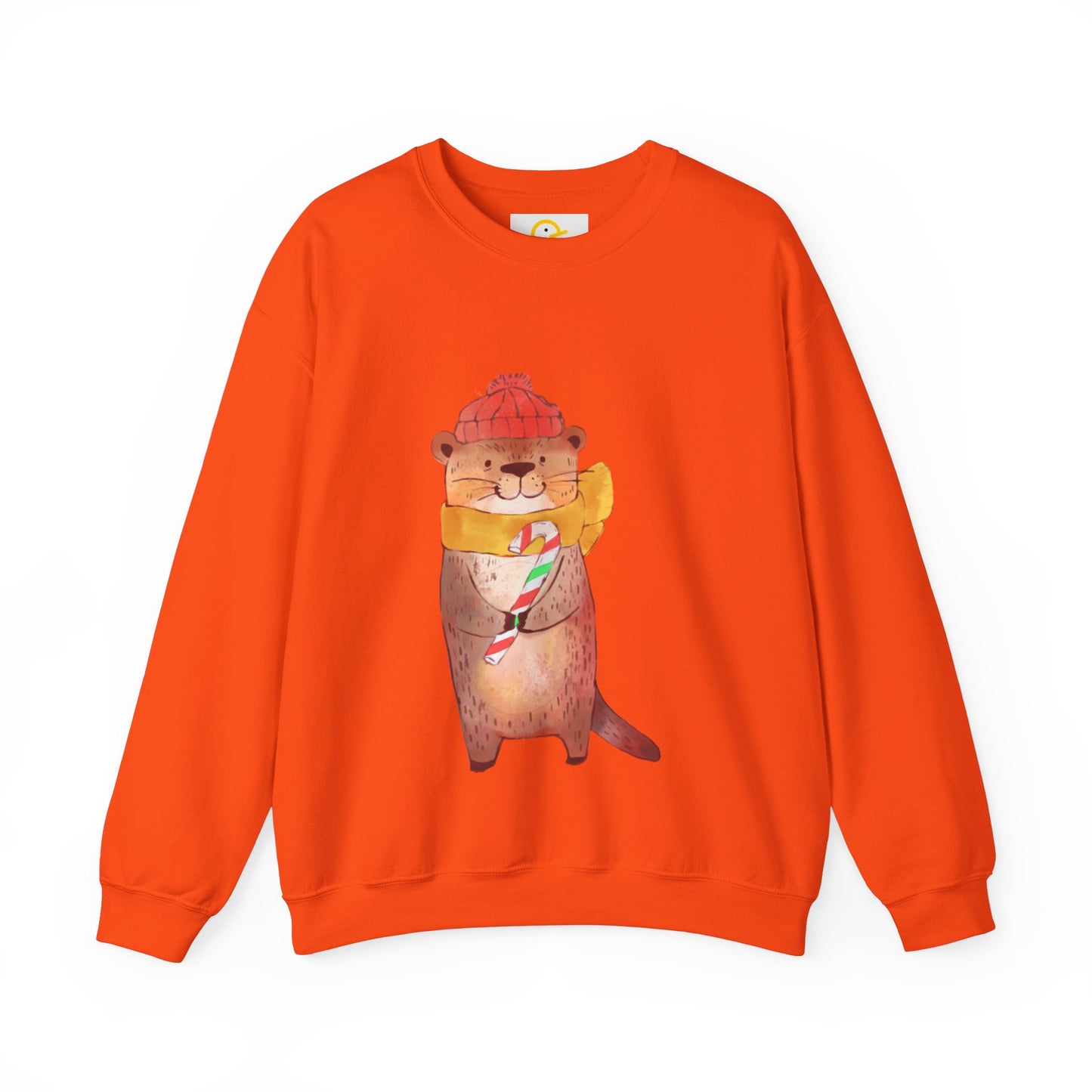 Christmas Critters Sweatshirt: Otter