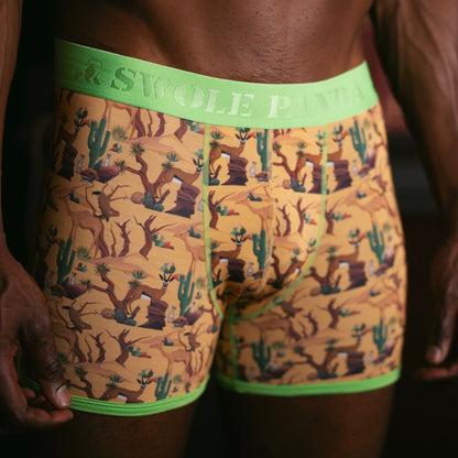 Bamboo Boxers 2 Pack - Marine & Savannah