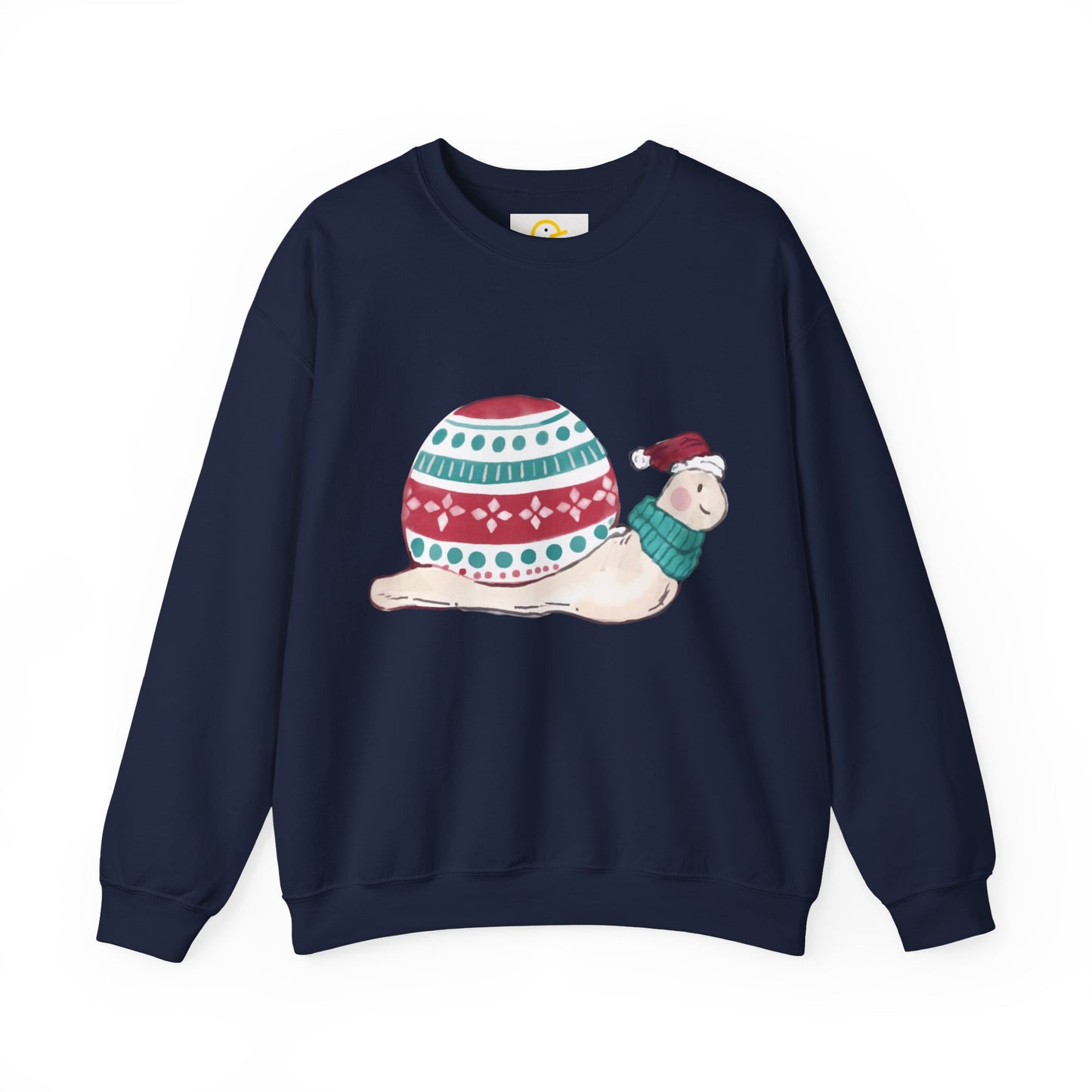 Christmas Critters Sweatshirt: Snail