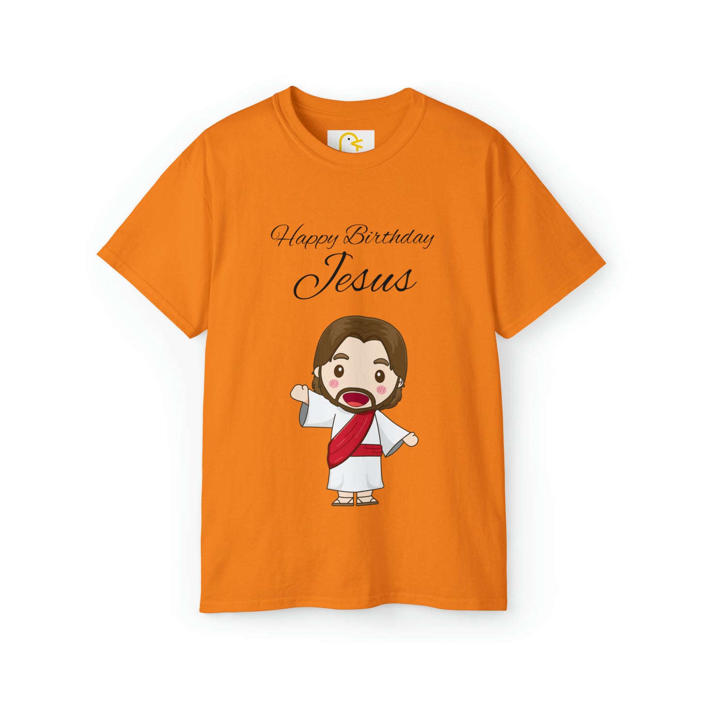 Festive Christmas T-shirt: Happy Birthday Jesus