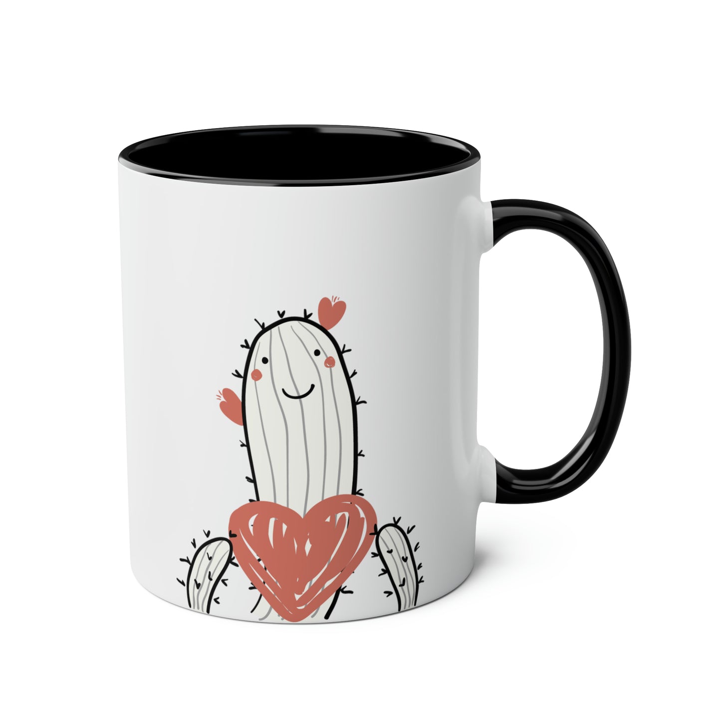 Heart Mug: Cactus