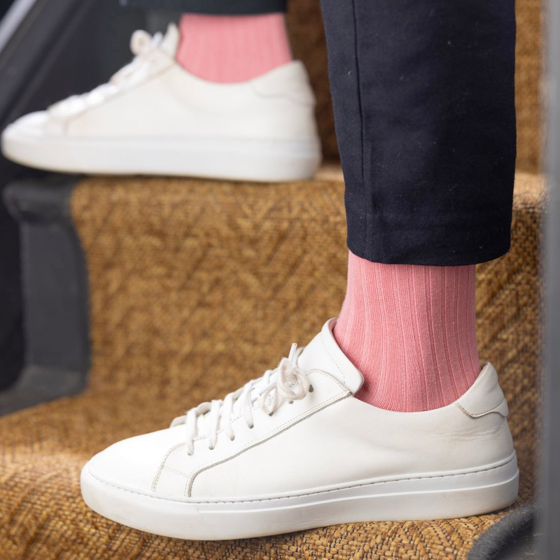 Light Pink Bamboo Socks