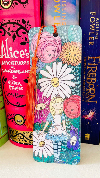Alice in Wonderland Holographic Bookmark