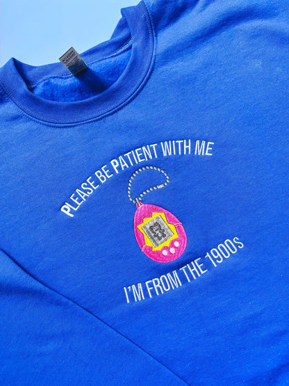 I'm From The 1900s embroidered sweatshirt