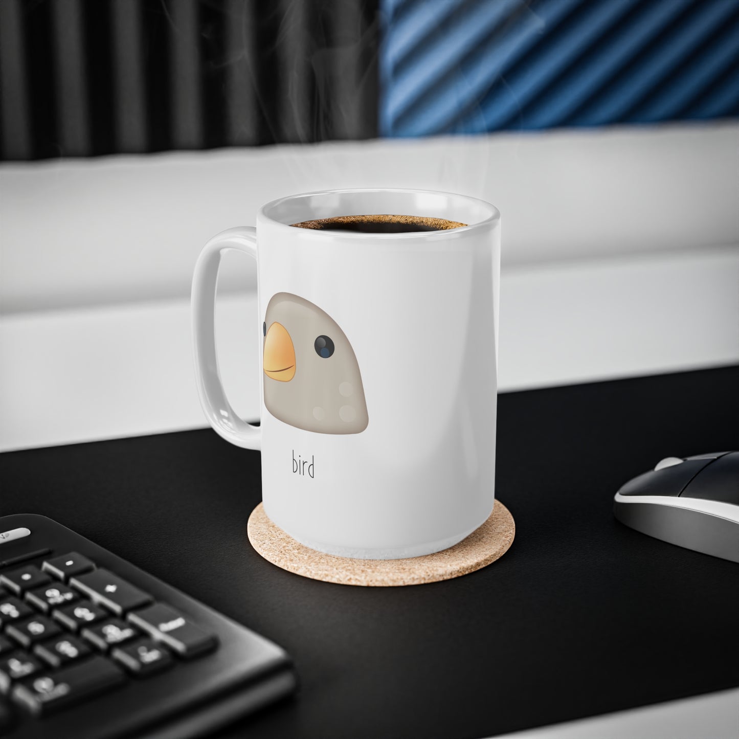 Bird/Snake with a party hat Mug