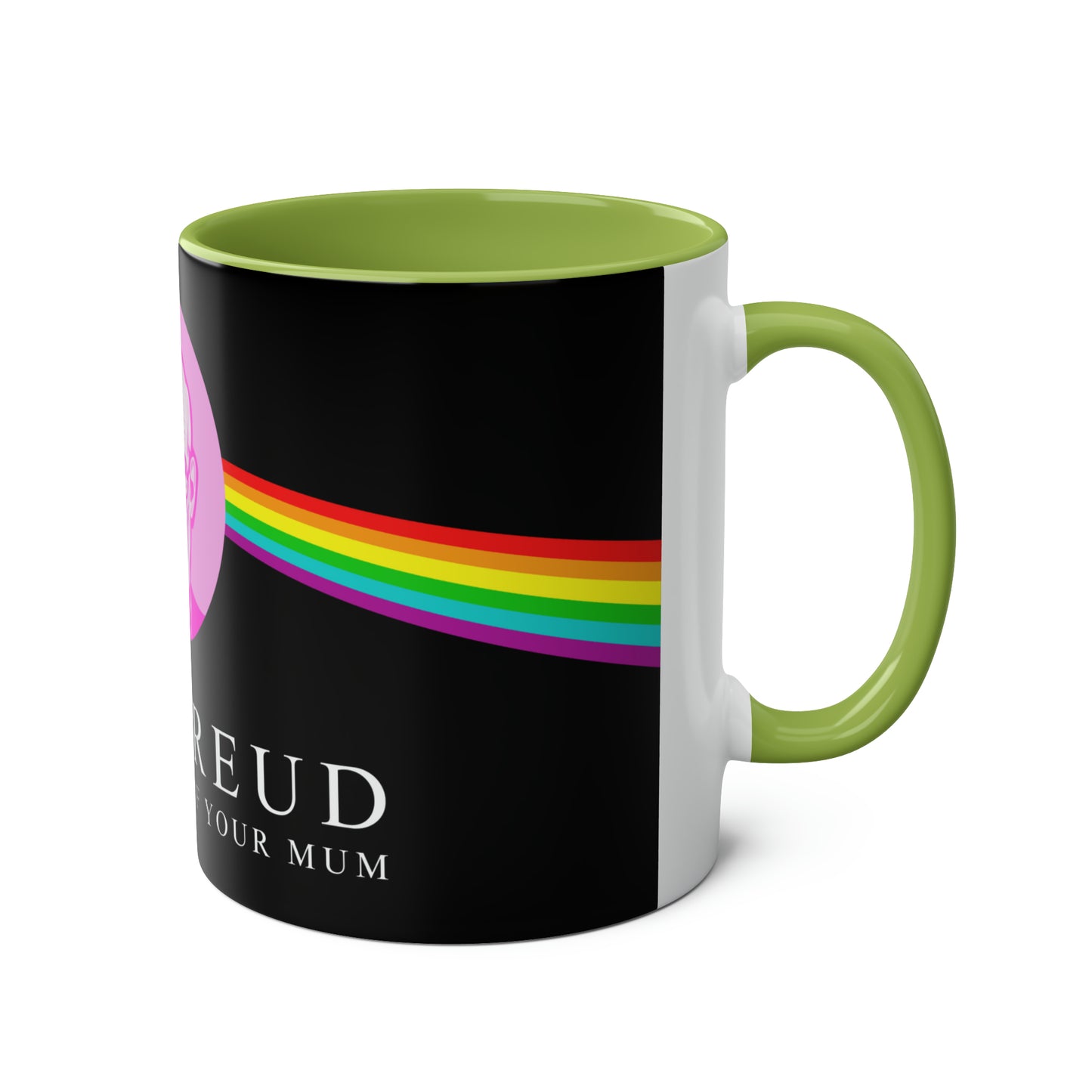 Pink Freud Mug: The Dark Side of Your Mum