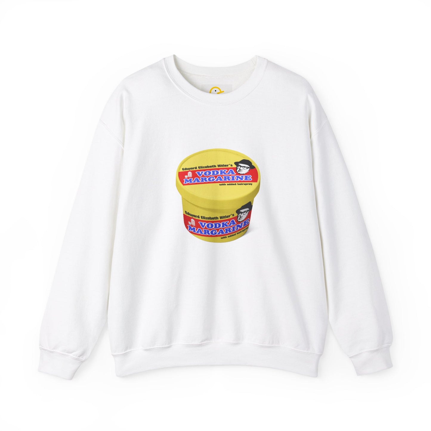 Christmas Sweatshirt: Eddie Elizabeth Hitler's Vodka Margarine