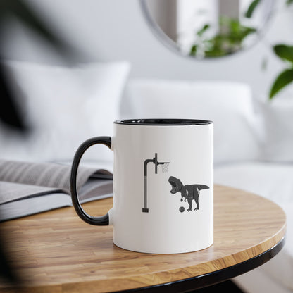 T-Rex Basketball Mug