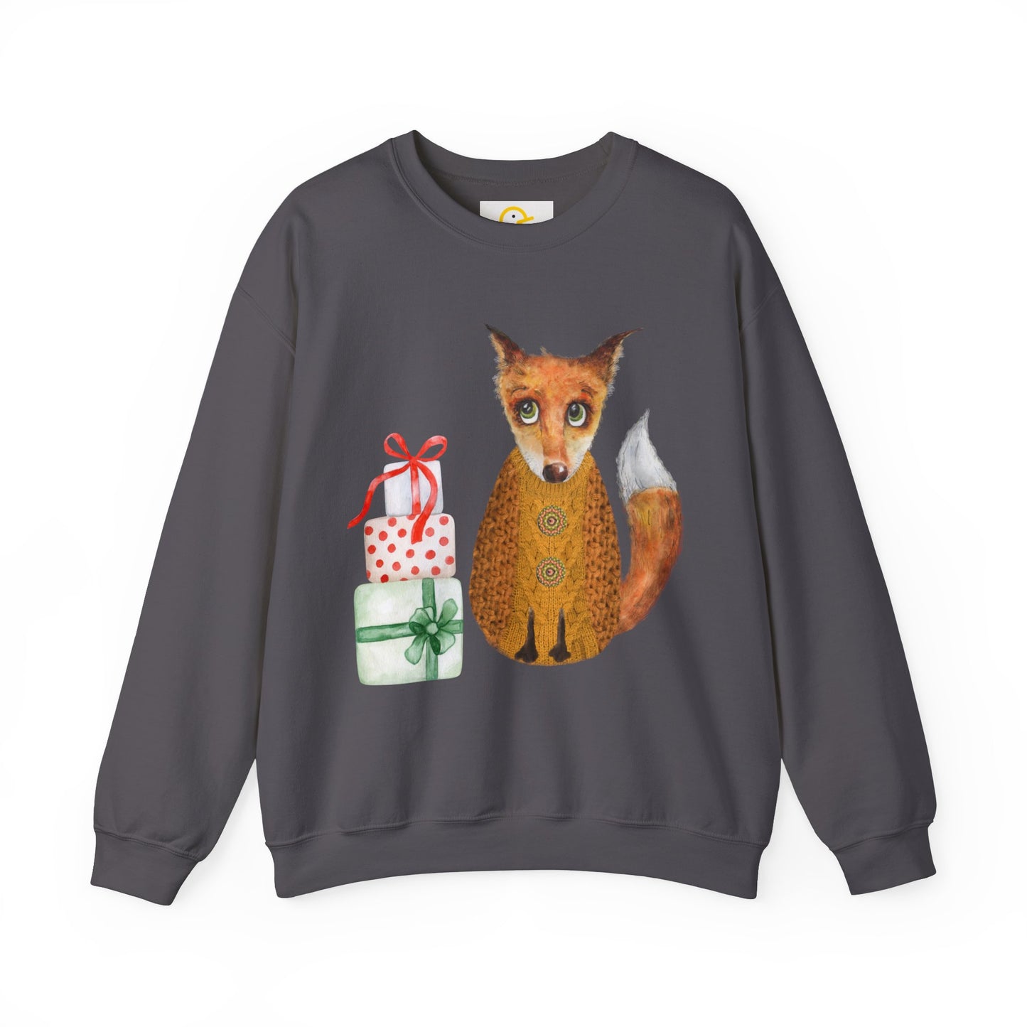 Christmas Sweatshirt: Cosy Fox