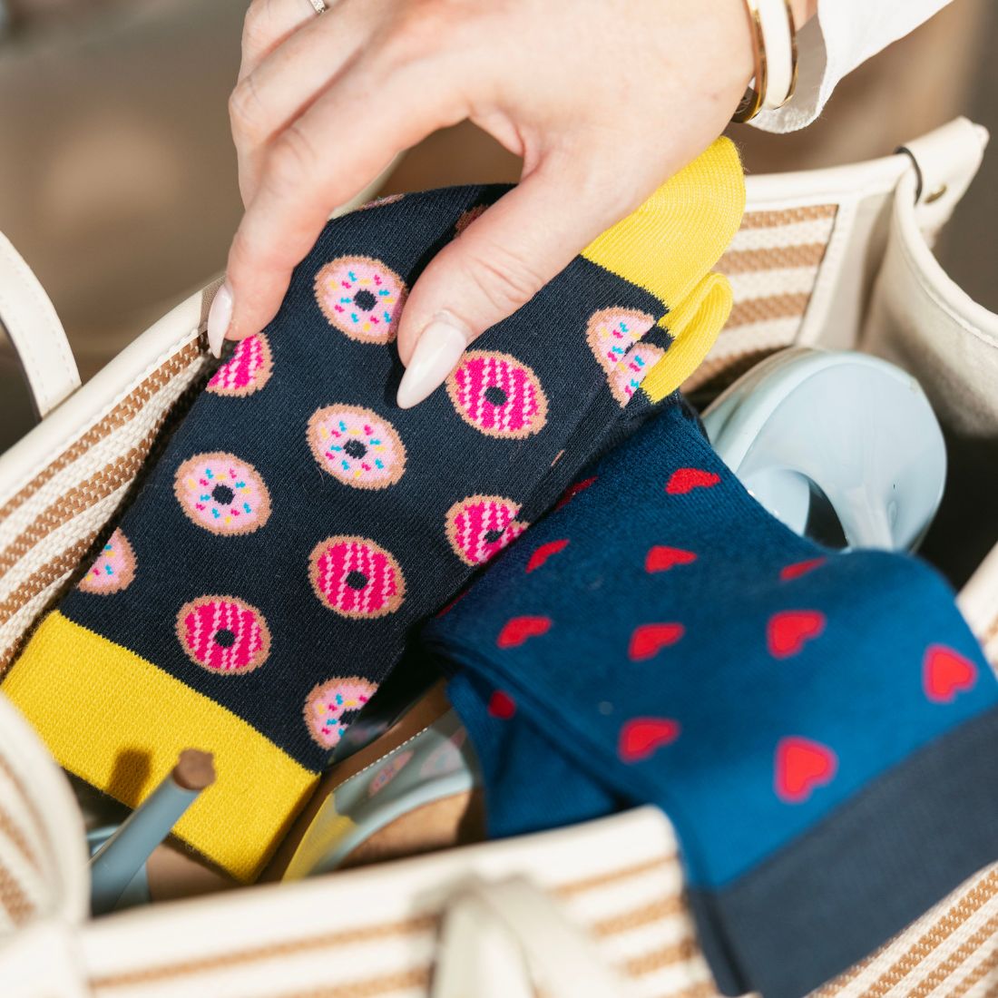 Doughnut Bamboo Socks