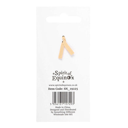 Gothic Gifts Snake Keyring with Rose Quartz Crystal