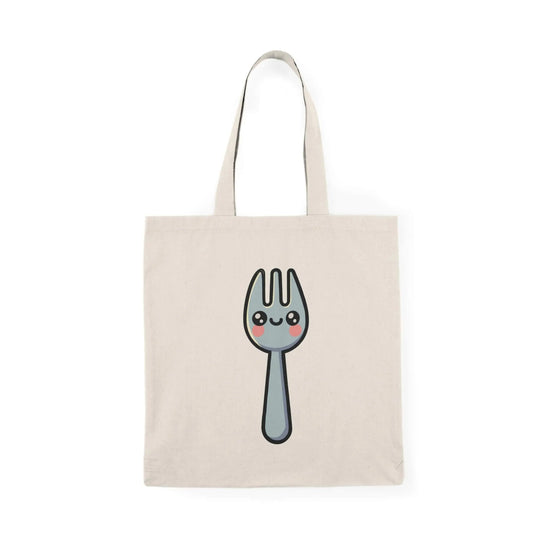 Spork Eco Tote Bag – Cute Recycled Cotton Bag