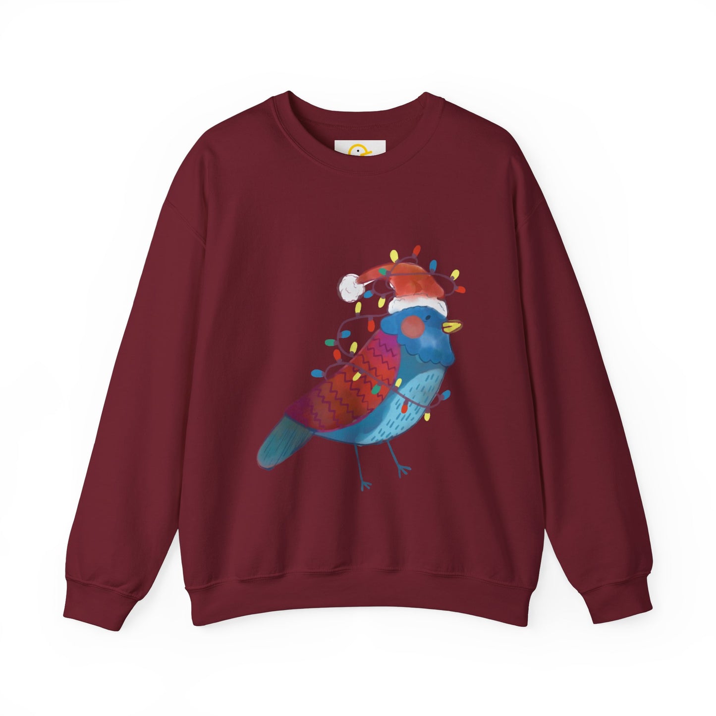 Christmas Critters Sweatshirt: Robin