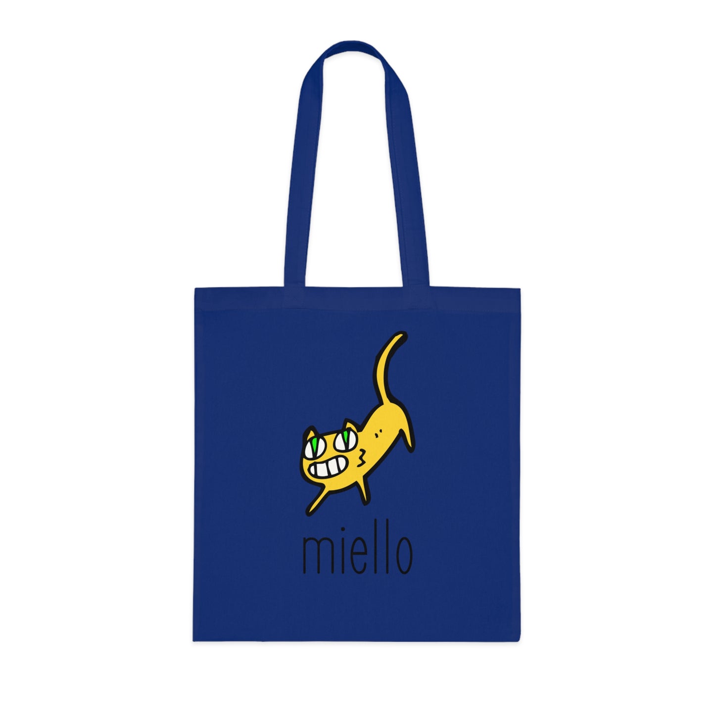 Cat Cotton Tote Bag: Miello