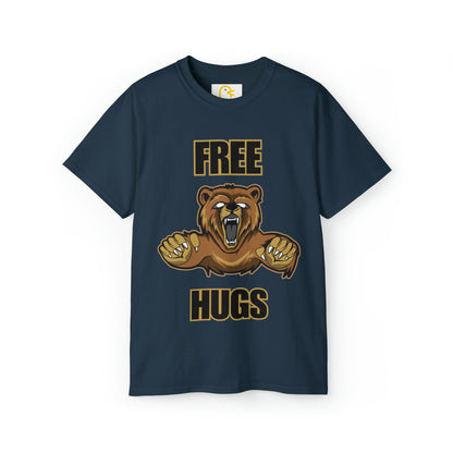 Friendly Bear T-shirt: Free Hugs