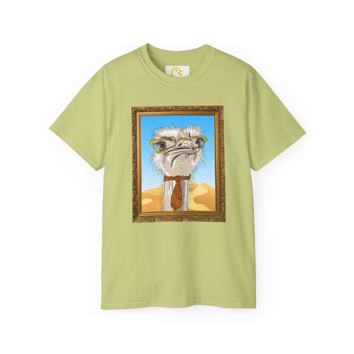 Ostrich Portrait T-shirt