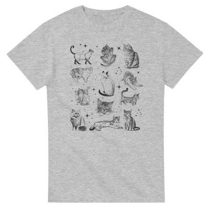 Magical Cats printed t-shirt
