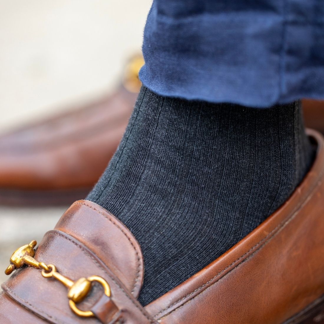 Marl Grey Bamboo Socks