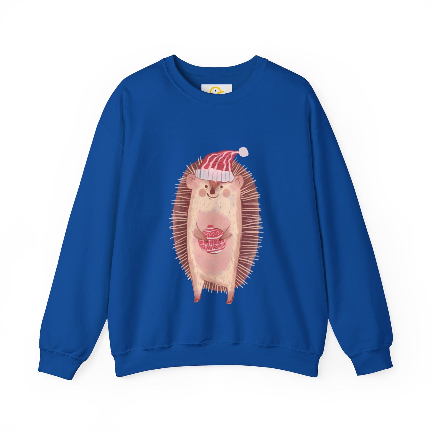 Christmas Critters Sweatshirt: Hedgehog