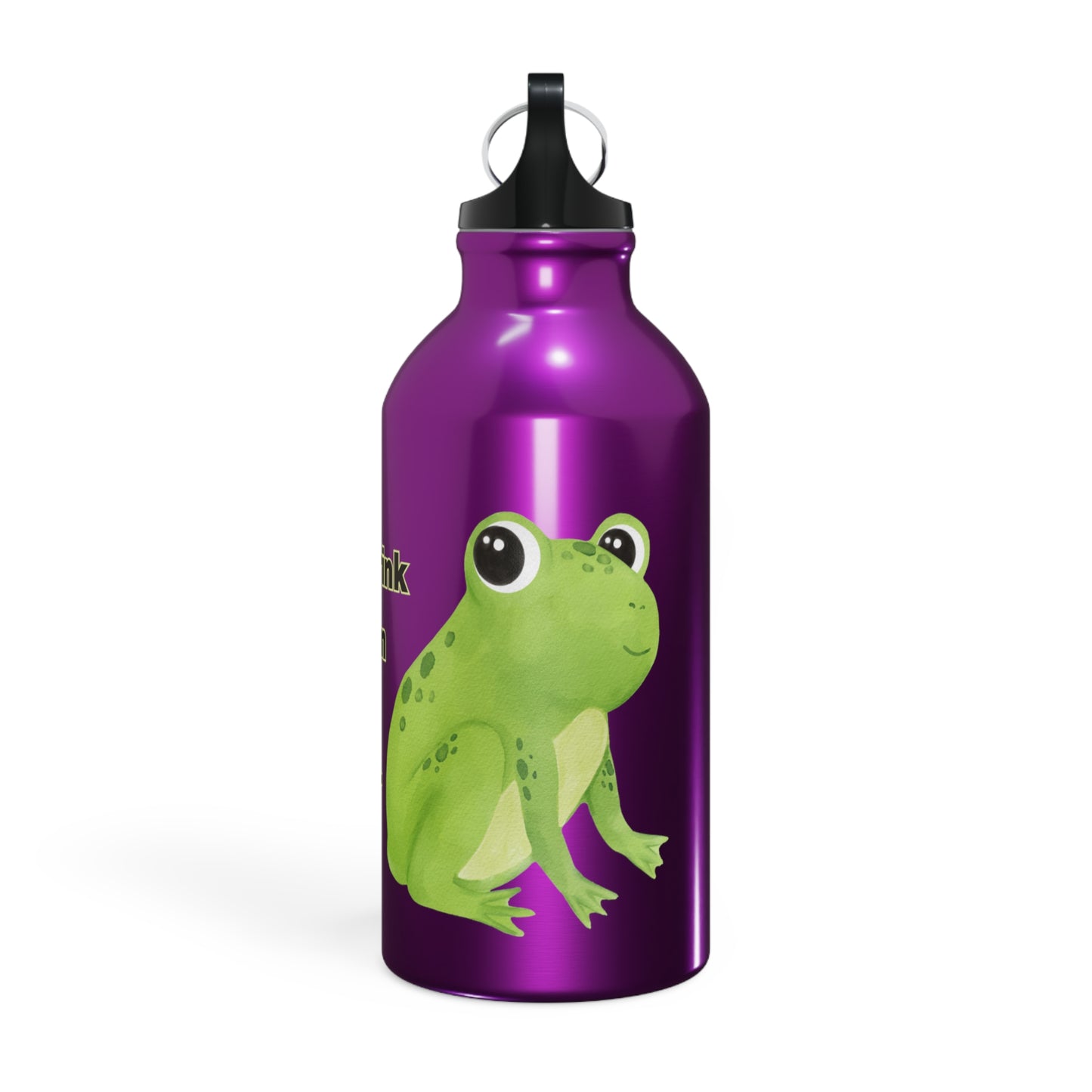 Frog Water Bottle: Remember to drink water so you can stay hydrated while you suffer