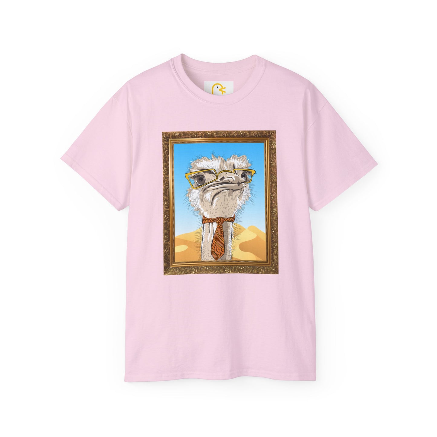 Ostrich Portrait T-shirt