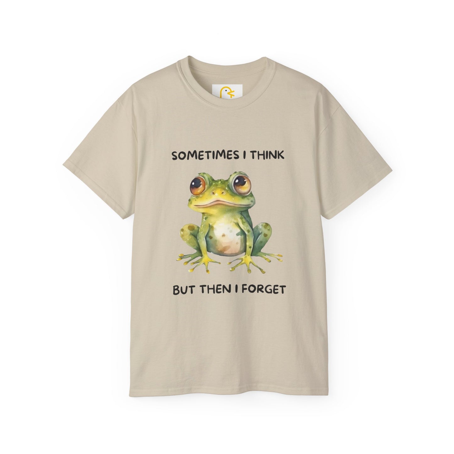 Frog T-shirt: Sometimes I think but then I forget