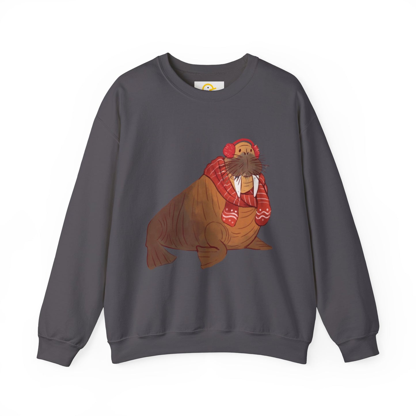 Christmas Critters Sweatshirt: Walrus