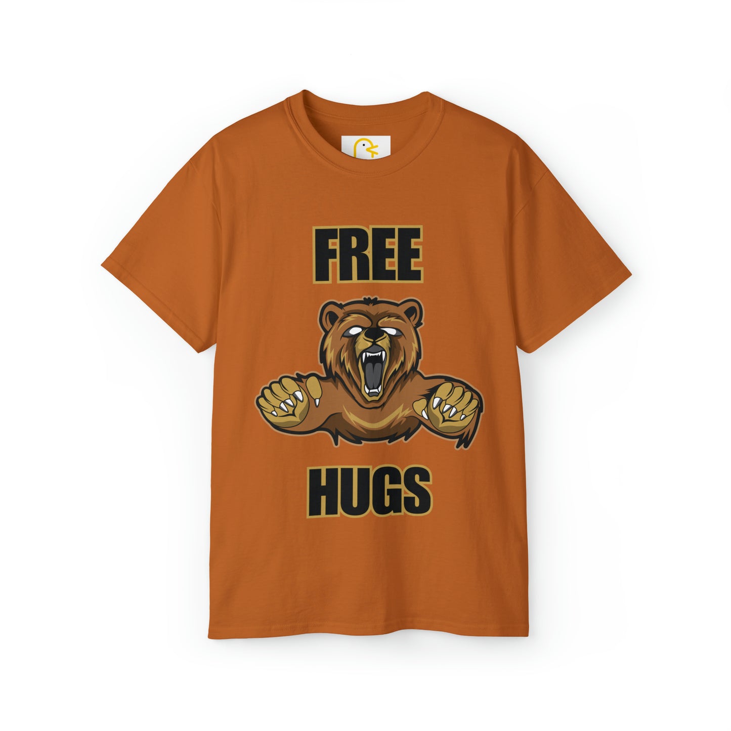 Friendly Bear T-shirt: Free Hugs