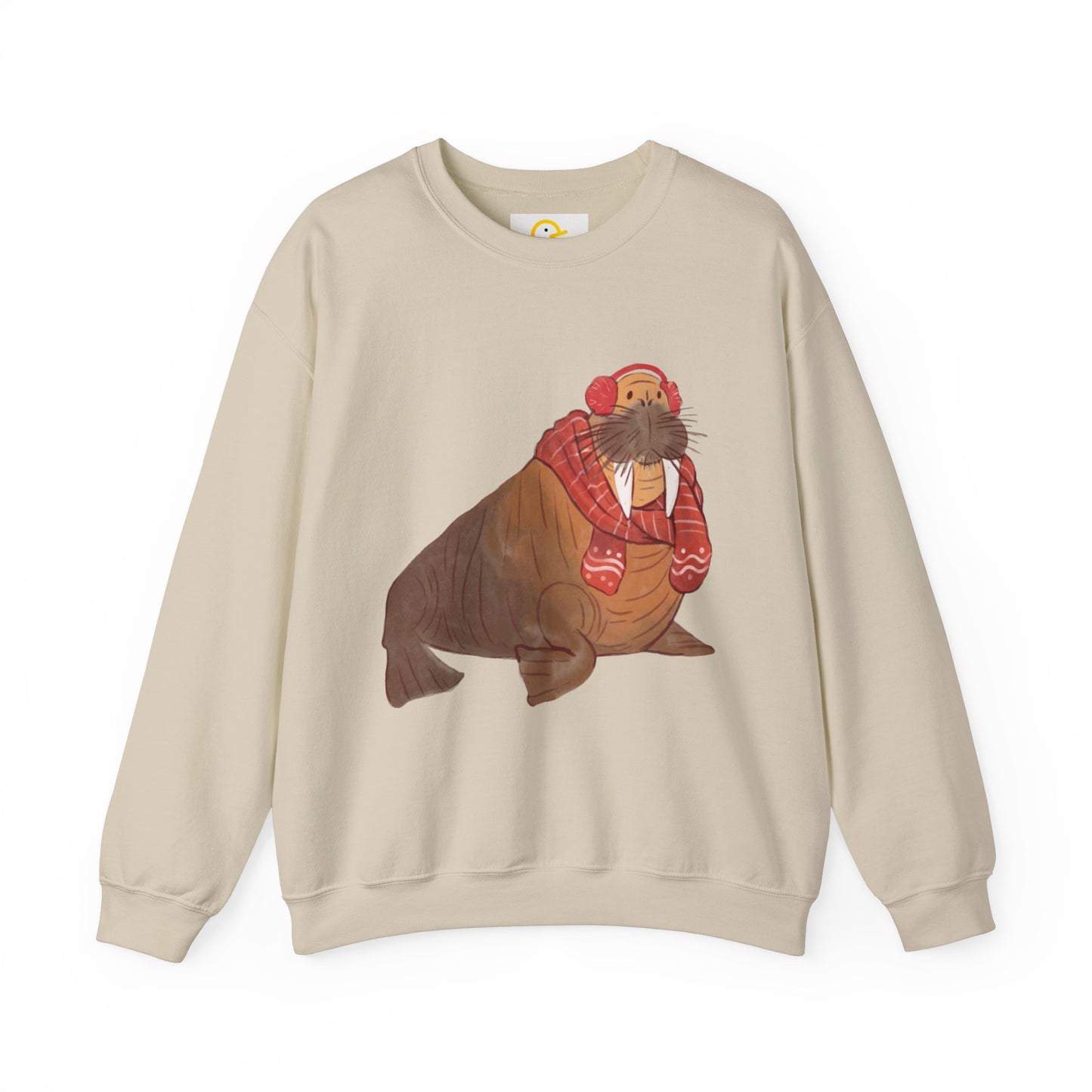 Christmas Critters Sweatshirt: Walrus