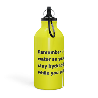 Frog Water Bottle: Remember to drink water so you can stay hydrated while you suffer