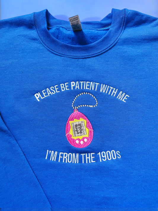 I'm From The 1900s embroidered sweatshirt