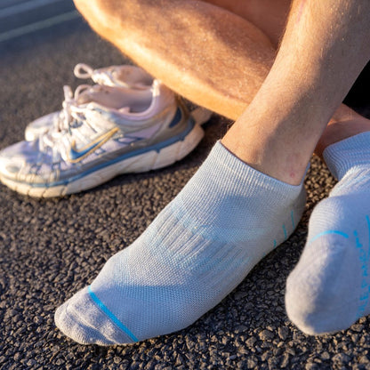 Grey Performance Trainer Socks