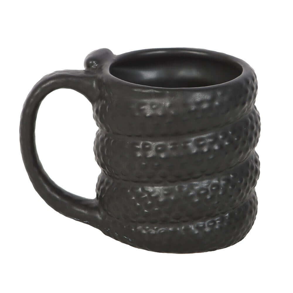 Gothic Gifts Black Snake Mug