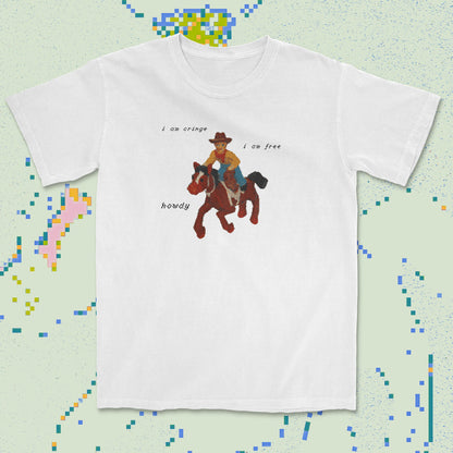 i am cringe / i am free - t-shirt