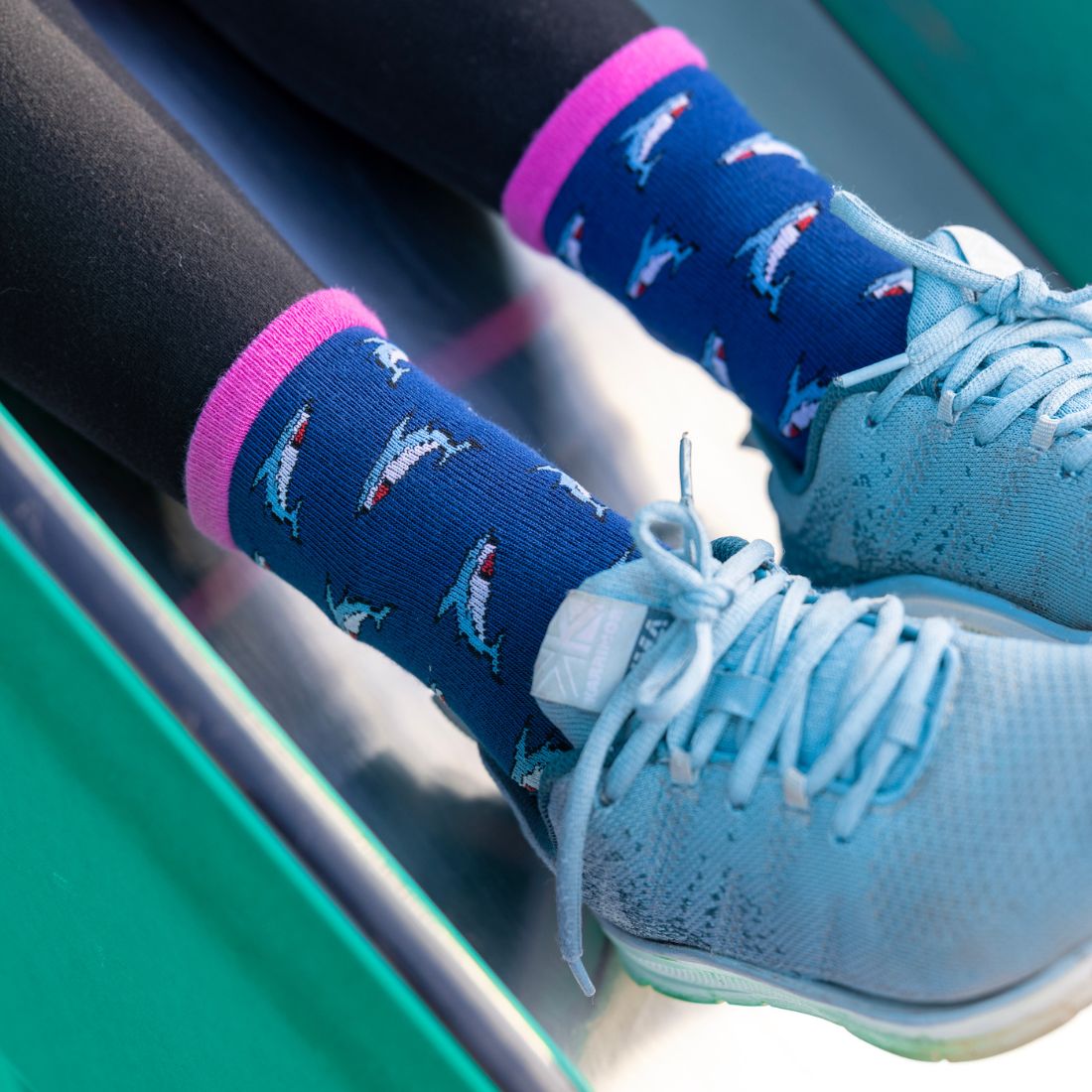 Children's Shark Bamboo Socks