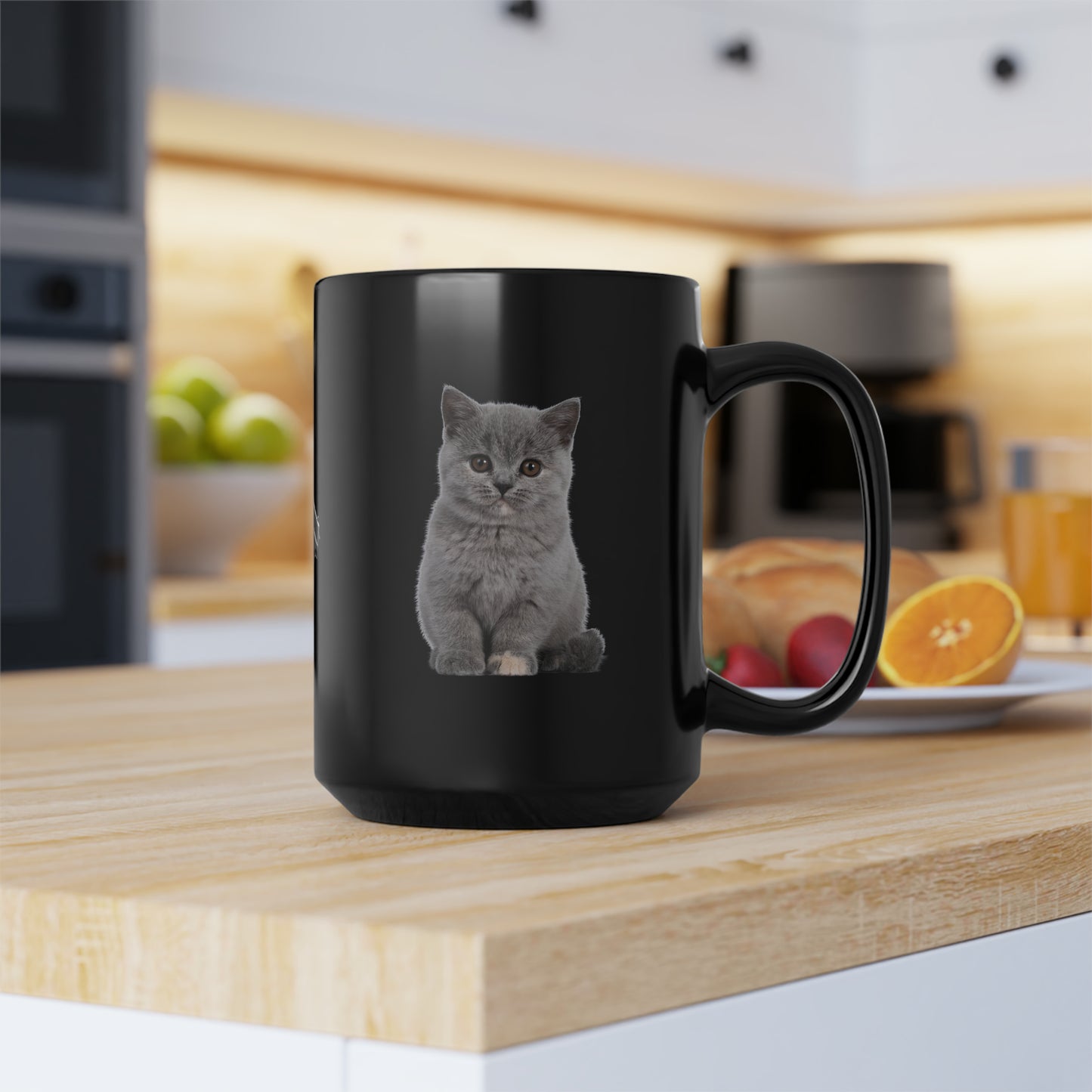 Thug Life Mug: Kitten & Gun