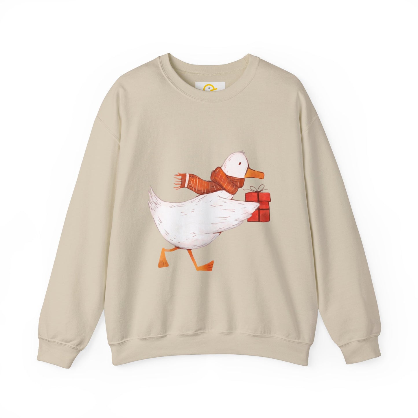 Christmas Critters Sweatshirt: Duck