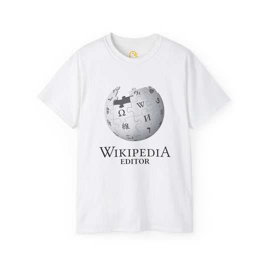 Wikipedia Editor T-shirt